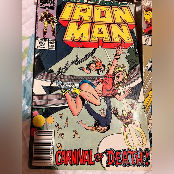 Vintage 1990’s Iron Man Comic Books (4) - Picture 3 of 5